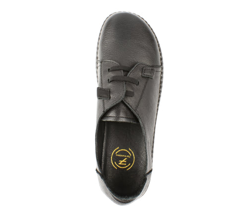 Pantofi casual, dama, FORMAZIONE, D3366B negru, piele naturala